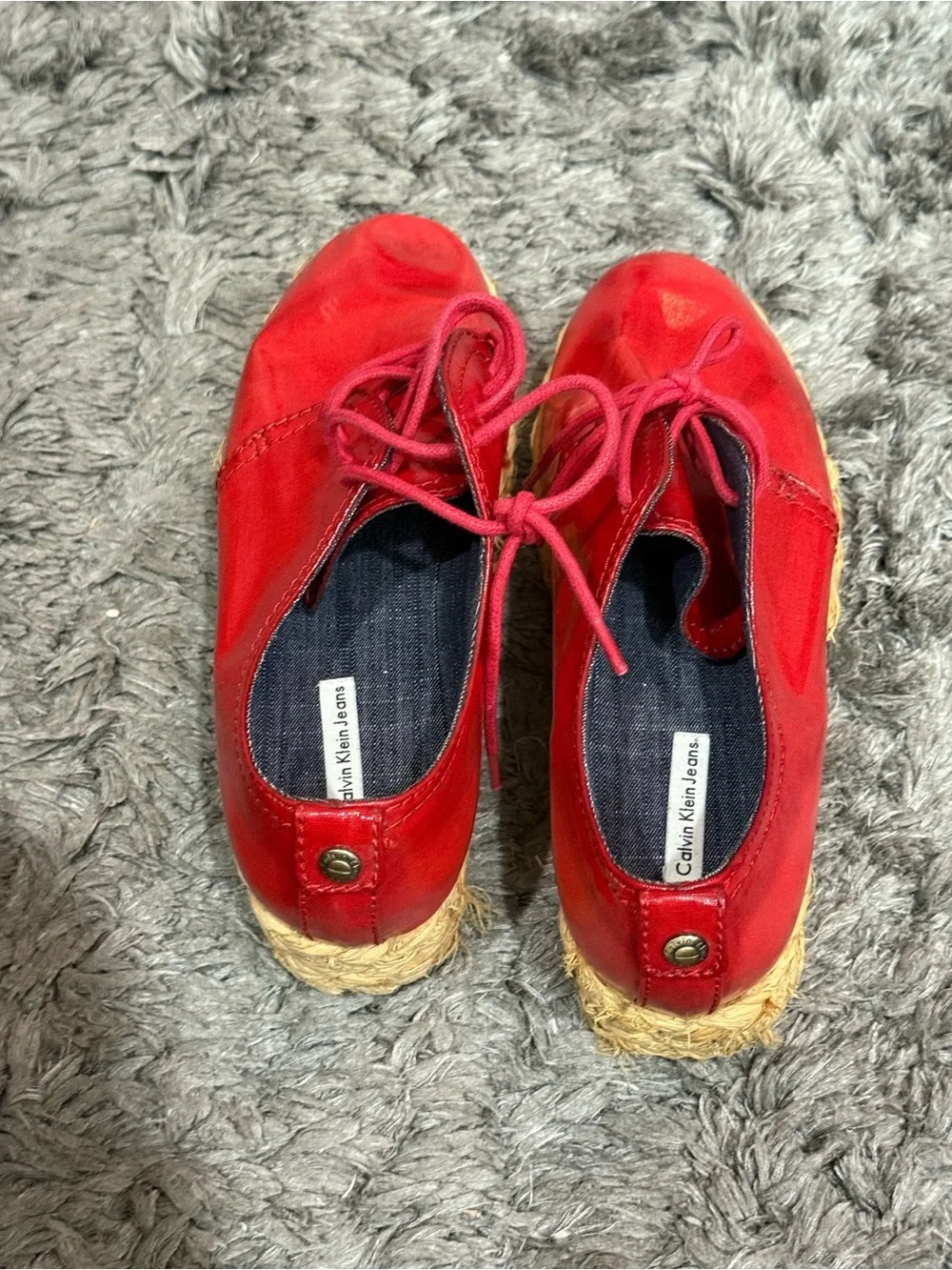 Calvin Klein Keri Platform Espadrille Oxfords